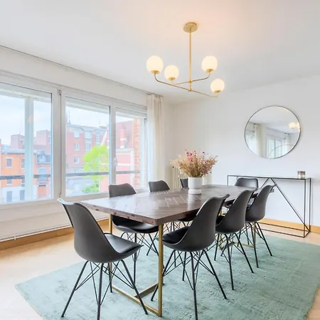 Large 130 M² 4-Bedroom Apartment Lille Exterior photo